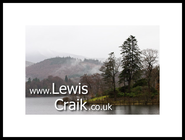 Derwent Water Print Mockup